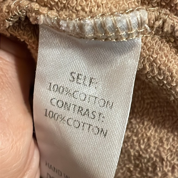 •EASEL•PARCHMENT LEOPARD PRINT CREWNECK KNIT LONG SLEEVE DRESS W/POCKETS LARGE - Picture 11 of 11